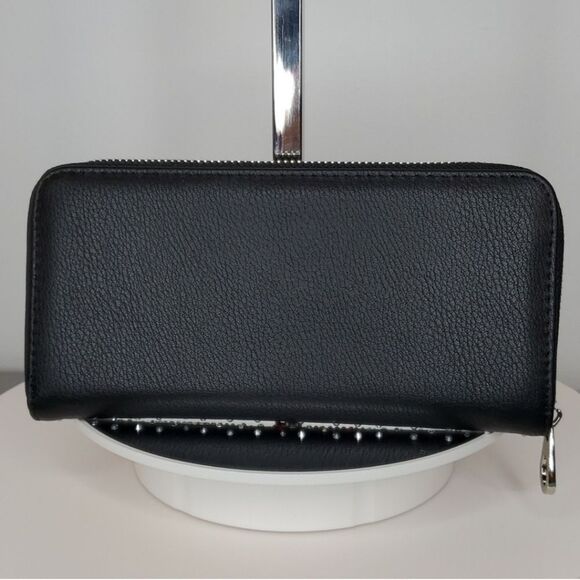 SALE Fabulous Rhinestone Bling High Heels Black and Red Wallet - Picture 4 of 6